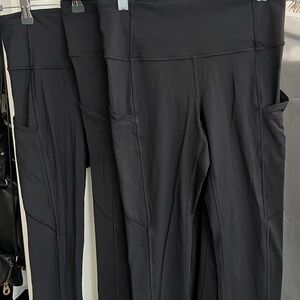 lululemon athletica Black Fast and Free Women's Leggings